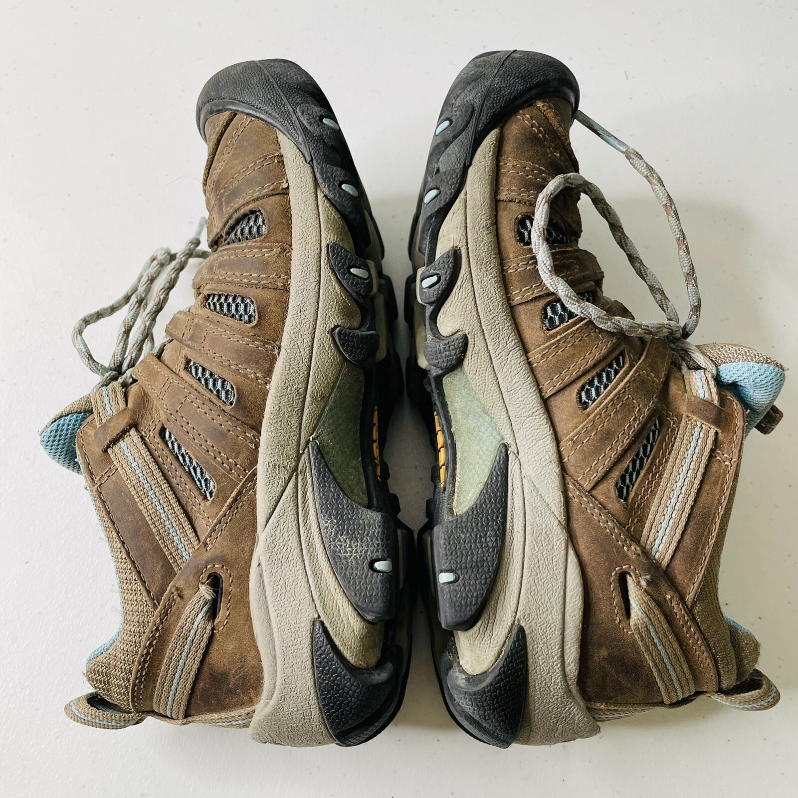 Stivali da trekking Keen donna Voyageur in pelle marrone stringati medi taglia 7 5 Gorpecore