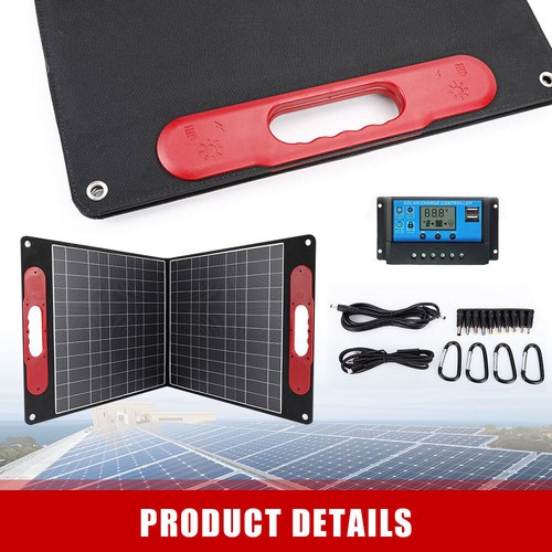150W ETFE Foldable Solar Panel Kit Portable Solar Charger for RV Camping Home - Picture 10 of 17