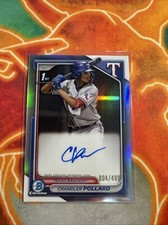 2024 Bowman Chrome Prospect Auto Refractor Chandler Pollard /499 (AU, RC)
