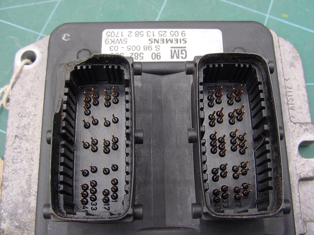 90582539 5WK9 Vauxhall Zafira Automatic 1.8 X18XE1 ECU Set +