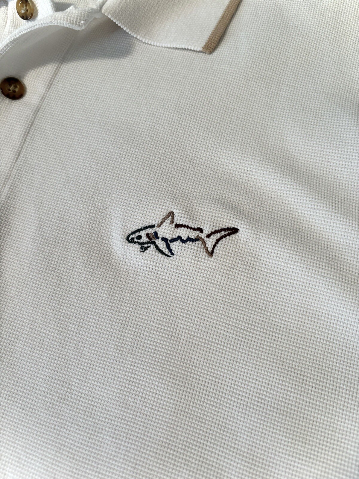 Greg Norman Classic Solid White Polo Essentials E… - image 3