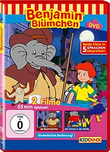 Benjamin als Nachtwächter/ Der Schatz in der Mühle (DVD) Benjamin Blümchen