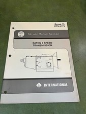 International Eaton 6 Speed Transmission Service Manual Cts-5179