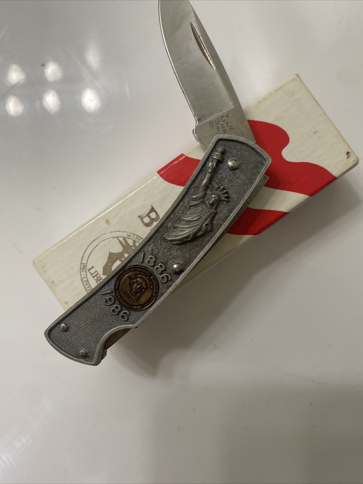 Buck Statue Of Liberty Knife Collectors eBay