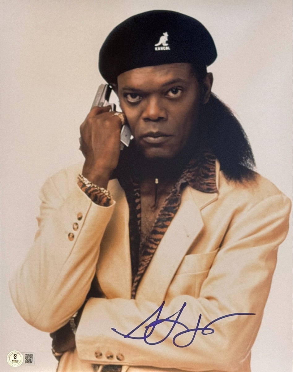 Samuel L. Jackson Signed 11x14 Jackie Brown Photo Beckett