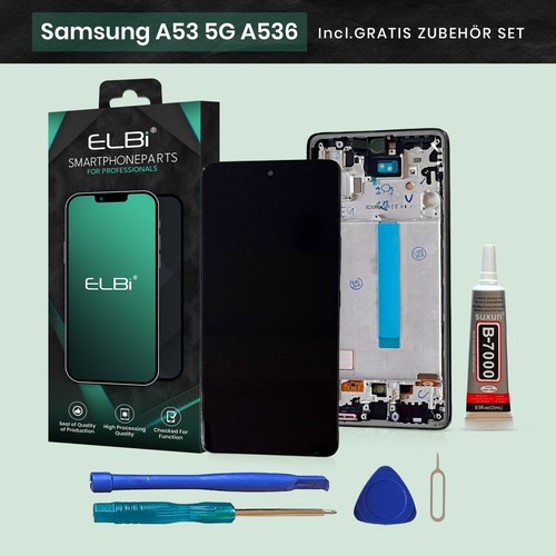 Display für Samsung Galaxy A53 5G A536B Touch Bildschirm Vormontiert ELBI - 第 1/1 張圖片