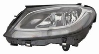 Faro Fanale Proiettore DX 2H7 LED C/Mot Mercedes Klasse C W205 2018, Parab. Nera