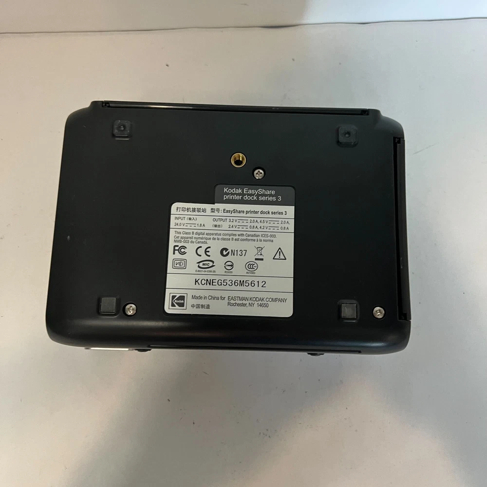 Kodak EasyShare Series 3 Photo Printer Digital Camera Dock *NO A/C Adapter*