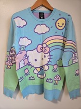 Sanrio Hello Kitty Womens Sweater Medium NWOT