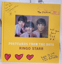 Postcards from the Boys by Ringo Starr The Beatles HC 2004 Lenticular