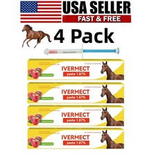 4 Pack In Box Paste Horse Dewormer Apple Flavor wormer EXP1/2028
