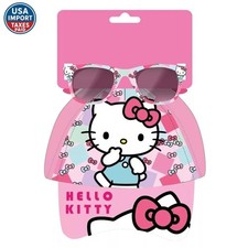 Hello Kitty sunglasses and cap set
