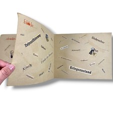 1940er Scrapbook Heft   Was sich Freunde im S...
