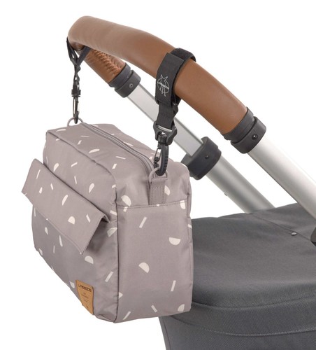 Lässig Casual Buggy Organizer Bag Wickeltasche Tasche Blocks Taupe Beige - Bild 5 von 5
