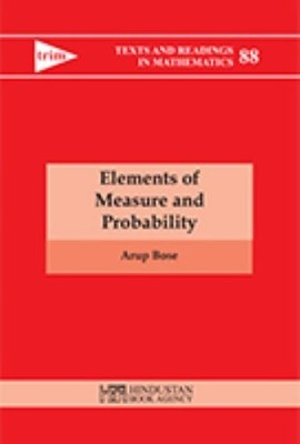 Elements of Measure and Probability/Arup Bose Arup Bose Hardcover brand new