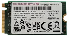 256GB SSD NVME Union Memory Lenovo M.2 PCIe AM620 AM6A0