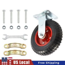 8" Gate Wheel for Metal Tube Gate with 1-1/4" Thru 2-1/4" OD with Accessories