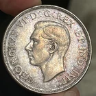1946 SILVER DOLLAR CANADA AU Detail (cleaned?)
