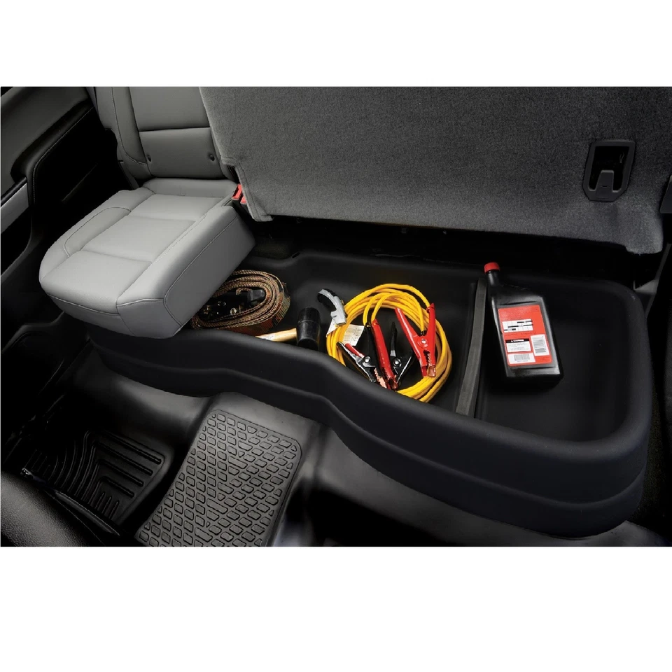 Huskyliners Black Gearbox Under Seat Storage for 07-14 Silverado & Sierra 1500 Foto 2 de 4