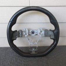 2015-2021 Subaru Wrx Steering Wheel Leather Wrapped Red Stitching Oem Gs12005900