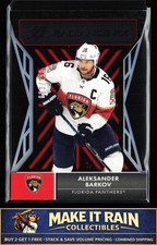 Aleksander Barkov 2021-22 SPx Radiance F/X Red #RFX-36 #/150 Florida Panthers