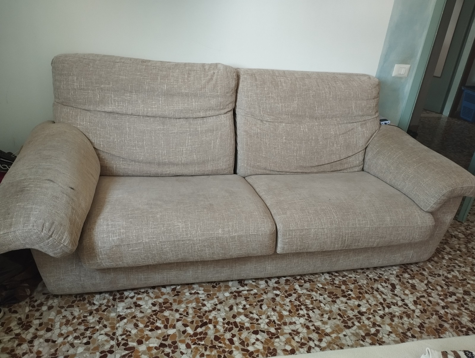 divano letto 3 posti usato