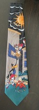 Looney Tunes Warner Bros Taz Daffy Duck Basketball Novelty Tie