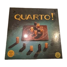 QUARTO! Wooden Board Game  Vintage 1993 Gigamic Mensa Select NEW & SEALED! SEE!