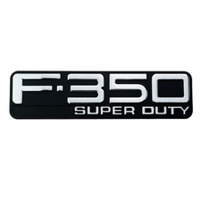 Fits For 99-04 Truck F350 Super-duty Emblem Nameplate Chrome 1pc