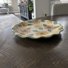 Longaberger Sunflower Serving Platter 13” diameter excellent condition — photo 3