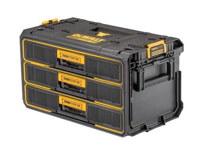 DEWALT TOUGHSYSTEM 2.0 Three-Drawer Unit Size 553 x 320 x 312mm DWS183301