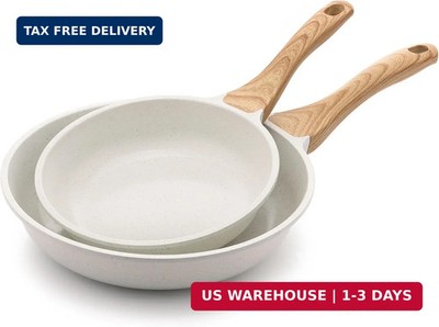 Nonstick Frying Pan Skillets, Ceramic Coating Omelette Pans, Healthy Co