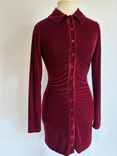 Reformation Isa Velvet Dress Sz S NWOT