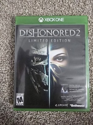 SEALED Dishonored 2 Limited Edition Microsoft Xbox One