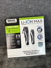Kit de corte de pelo y aseo de barba inalámbrico Li-ION MAX 17+ piezas carga USB-C