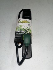 6 Outlet Surge Protector with 3 Ft. Heavy Duty Cord - Black