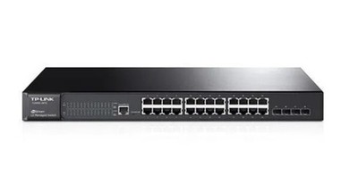 TP-Link JetStream TL-SG3424 - 24 Port Gigabit Switch (4x SFP,  managed, fanless)