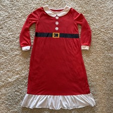 Girls Carter s Mrs Claus Nightgown Size 8-10