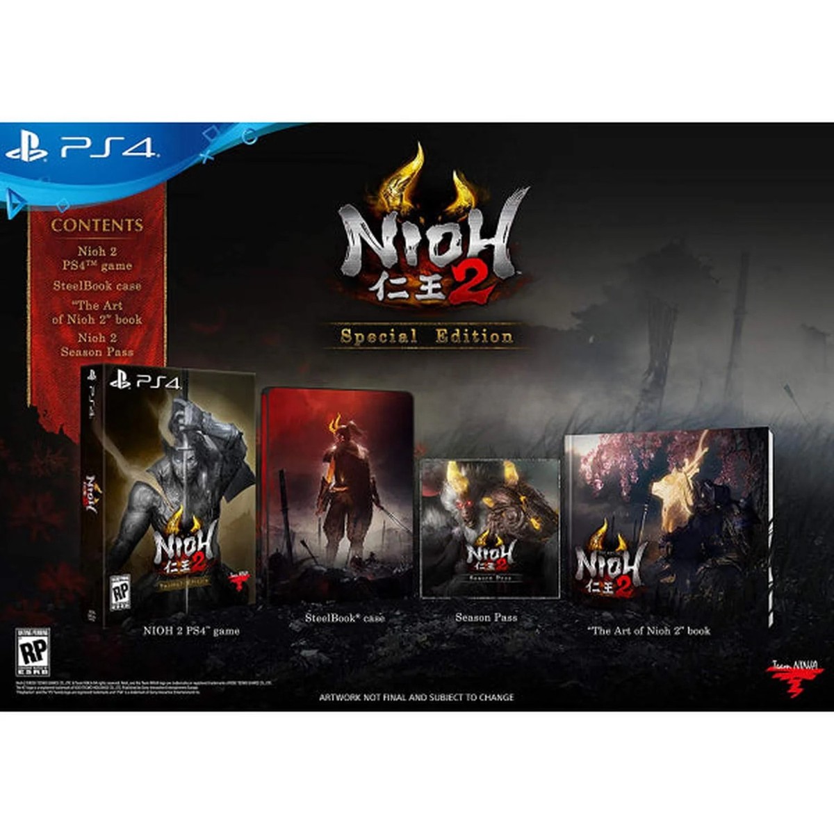 Nioh 2 - Special Edition [PlayStation 4] 711719537755| eBay