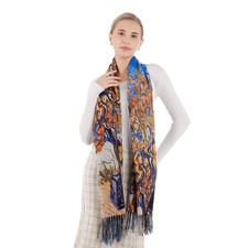 Van Gogh Scarf Wraps for Women Tree Life Pashmina Scarf Large Cashmere shawl ...
