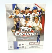 2026 Topps Chrome Logofractor Edition Baseball Sealed Mega Box FREE SHIPPING