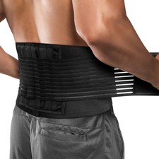 ACWOO R&uuml;ckenst&uuml;tzg&uuml;rtel XL, Atmungsaktive R&uuml;ckenbandage f&uuml;r Herren Damen