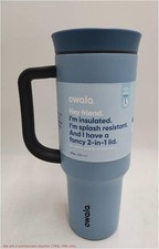 Owala 40oz Stainless Steel Straw Tumbler - Rainstorm READ DESCRIPTION