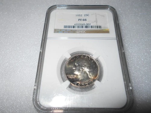 1952 Washington Quarter NGC PF66
