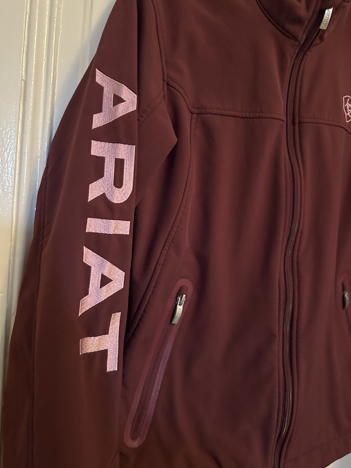 Women’s Medium Ariat Softshell Jacket AriatTEK Fu… - image 4