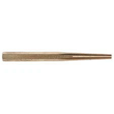 KEYSCO TOOLS 77243 Taper Punch,Length 8 In,Brass 46D311