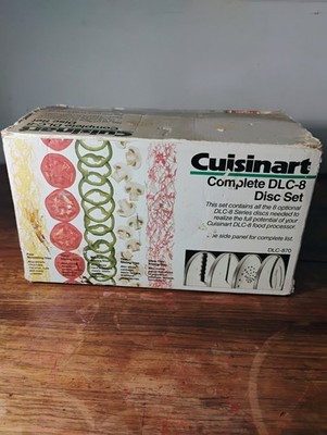 Cuisinart 8 Optional Discs Set for Food Processor (DLC-870)  DLC-8 / DLC-10
