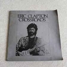 Eric Clapton Crossroads 1988 Box Set Replacement Booklet Only Ronnie Wood Art