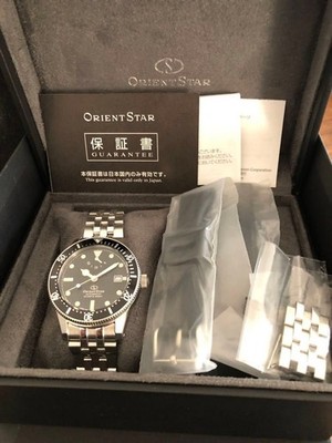 Orient Star Diver 1964 2nd Edition Black Dial Manual Watch From Japan
