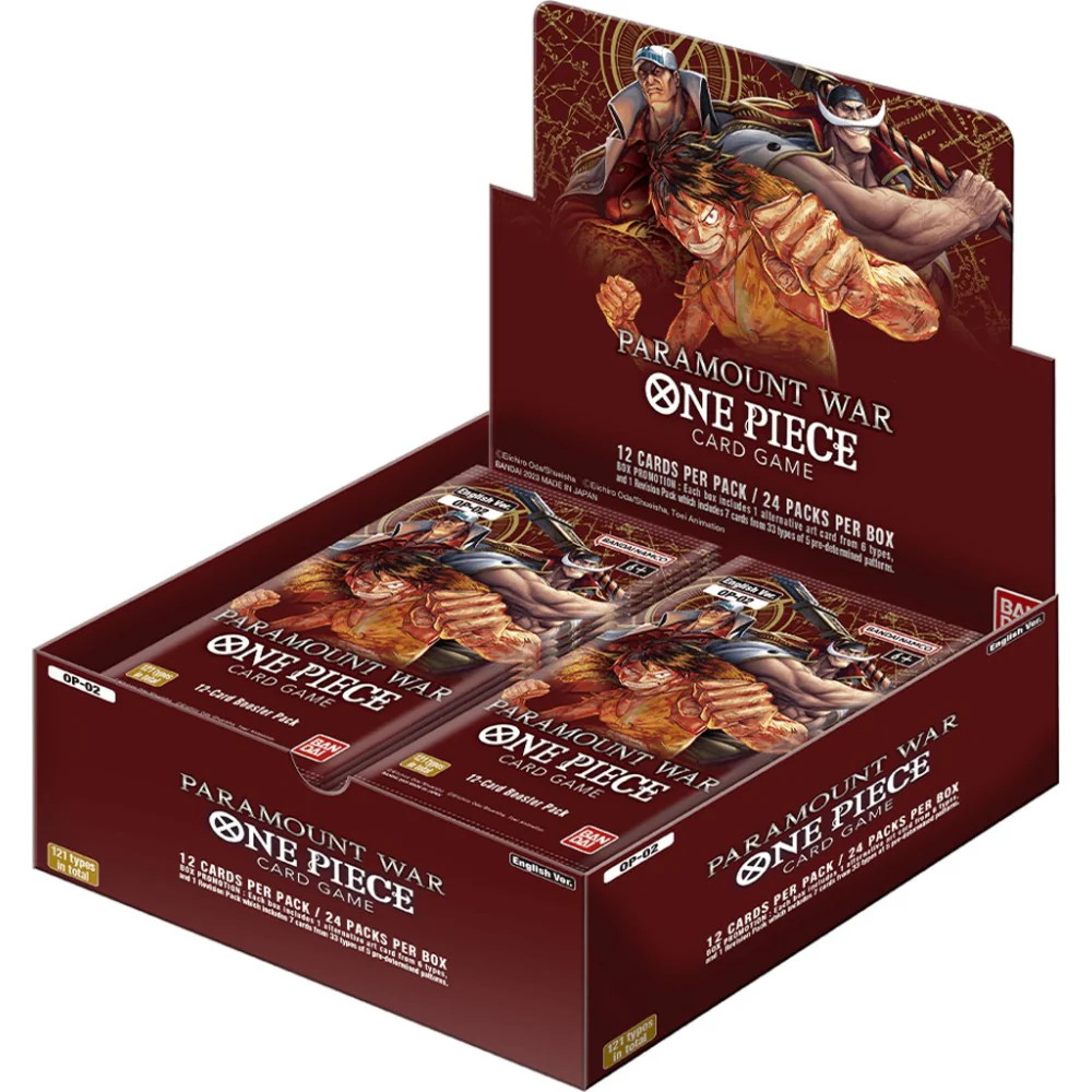One Piece TCG: Paramount War Booster Box [OP-02] - 24 Packs